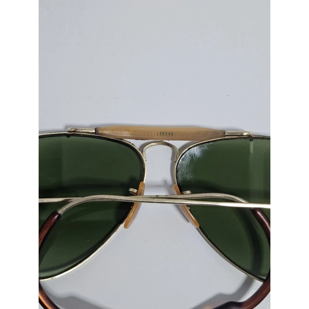 1959 Vtg B&L Ray Ban Outdoorsman Sunglasses 58mm G15 Case Paperwork Provenance